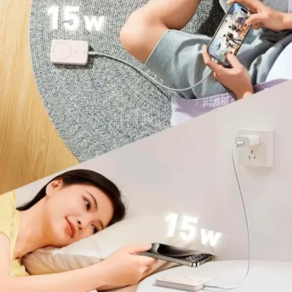 Ugreen PB560 (25207) Magnetic Wireless Power Bank White