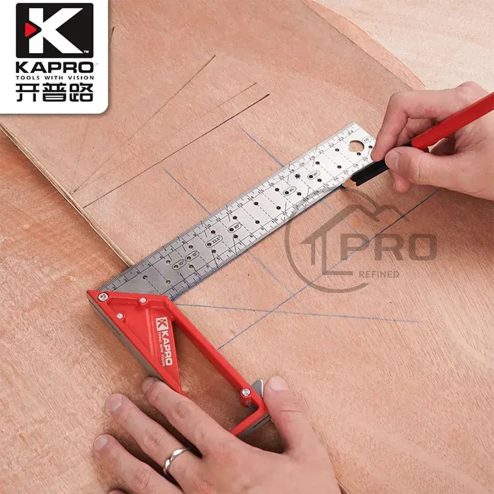 Kapro Линейка/угольник 400мм х 40мм, Металл