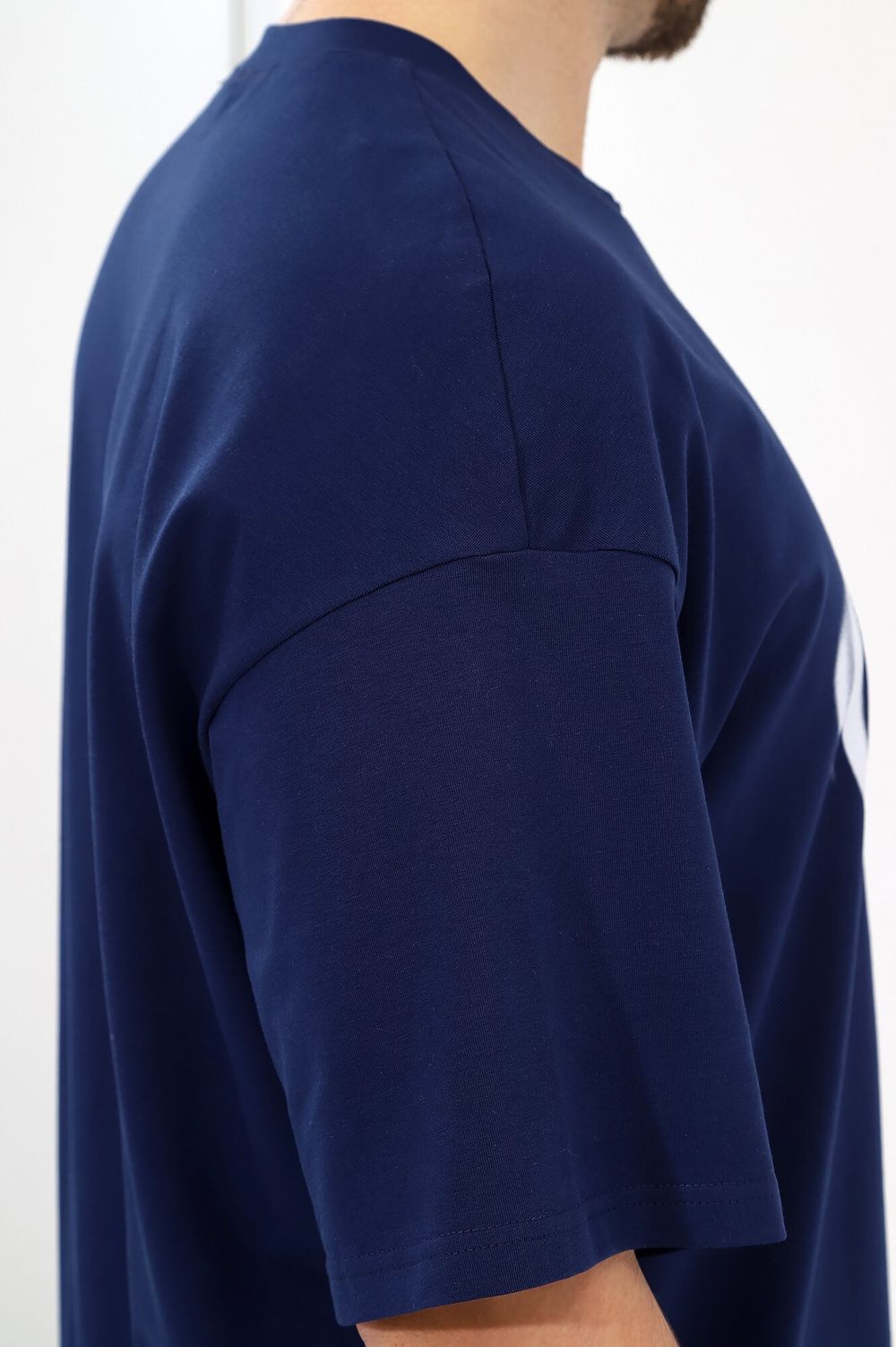 Фуфайка (футболка) мужская Леон-4 Виотекс ТЁМНО-СИНИЙ