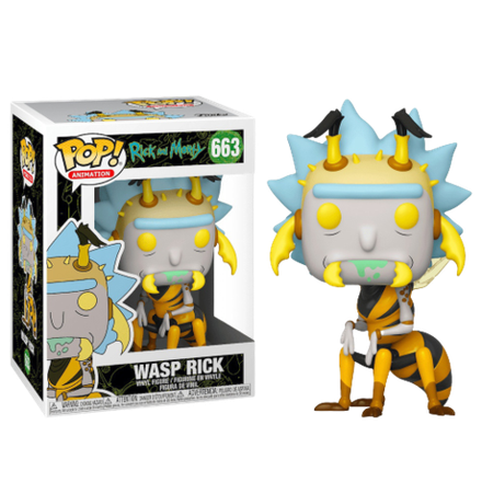 Фигурка Funko POP! Vinyl: Rick & Morty: Wasp Rick