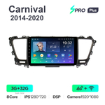 Teyes SPRO Plus 9"для Kia Carnival 2014-2020