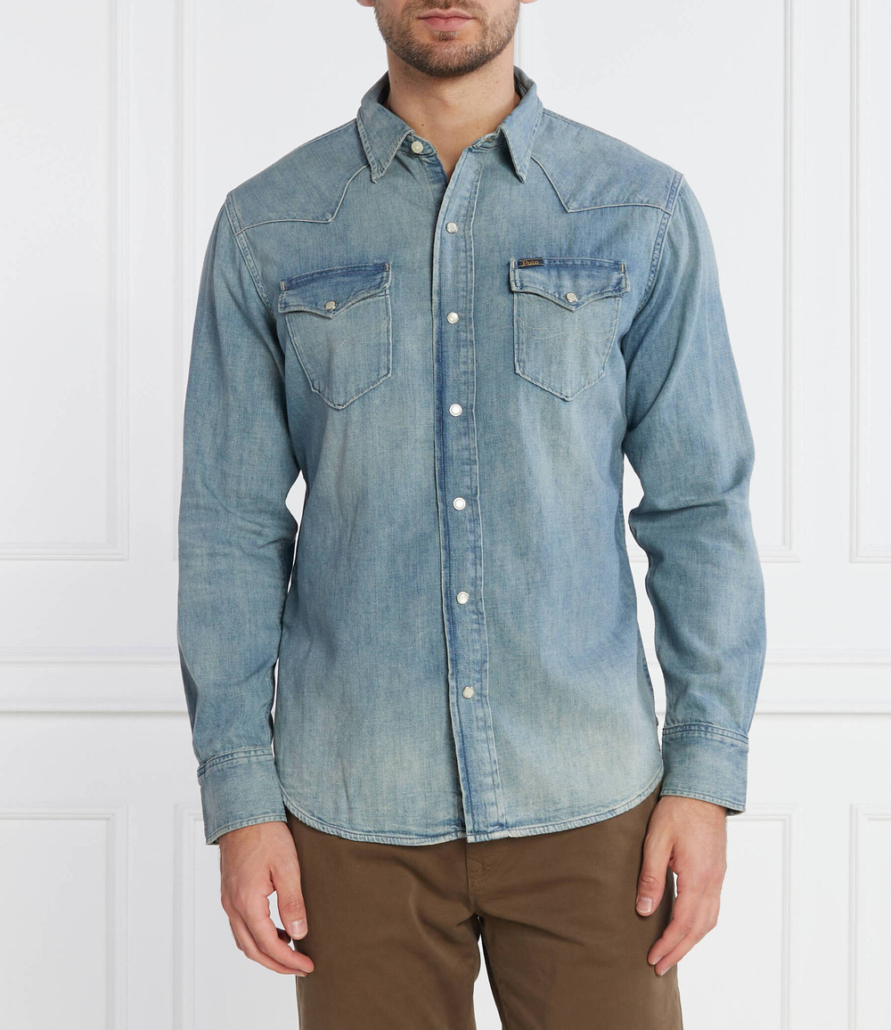 Рубашка POLO RALPH LAUREN - голубой(710703936)