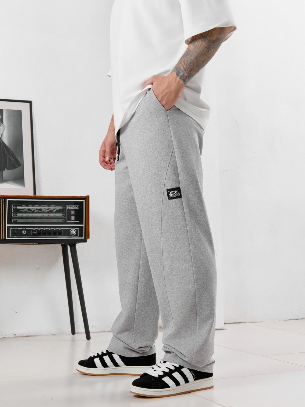 Брюки мужские Акс Виотекс СВЕТЛО-СЕРЫЙ