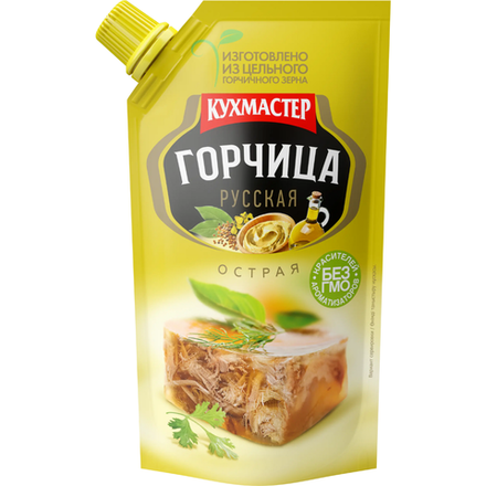 Горчица Кухмастер Русская 140 гр