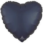 Шар фольгированный Сердце 43 см (Синий)