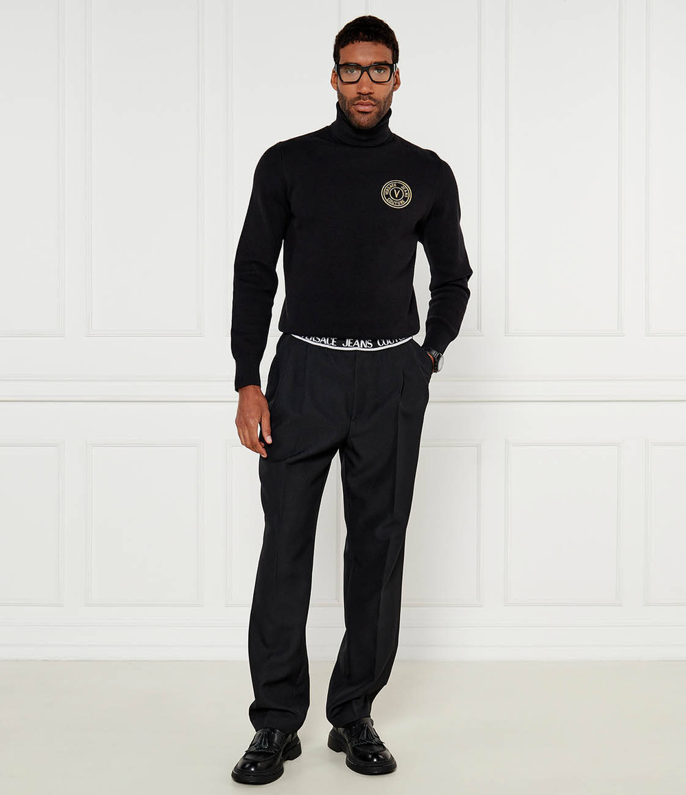 Брюки EL LOGO Versace Jeans Couture - черный(77GAA101N0357)