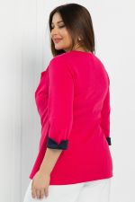 Блуза На шпильке (фуксия) Б12982-4М LT Collection