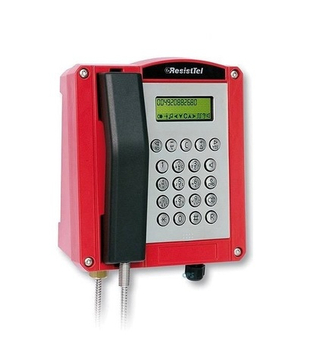 Взрывозащищенный IP телефон Ex-Telephone ExResistTel IP4 красный