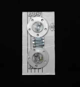 Комплект крепления 2 колес BBS для Mercedes (2 проставки 5 мм/10 спец.болтов)