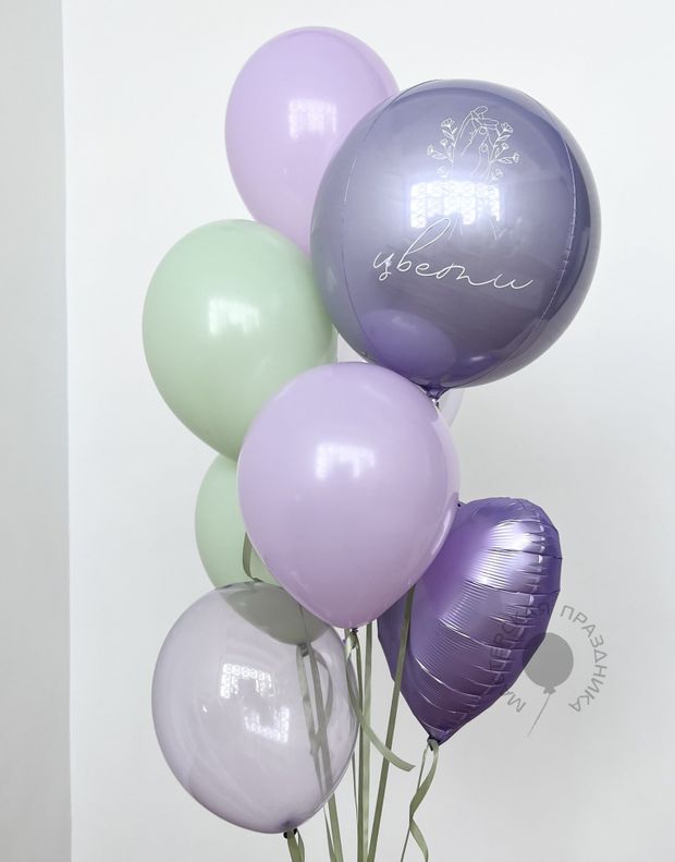 Воздушные шары для девушки №5815