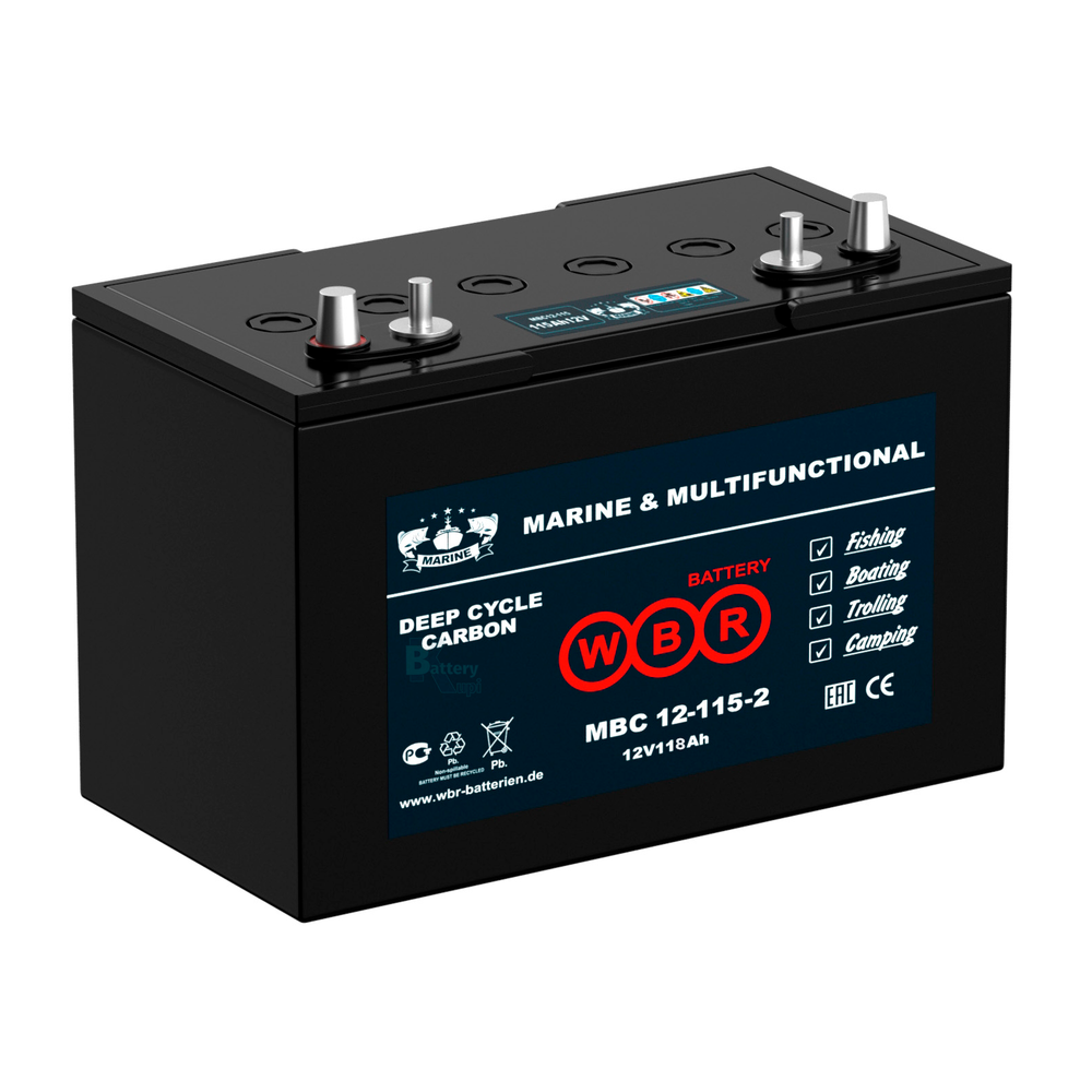 Аккумулятор WBR MBC 12-115-2 (AGM+Carbon)