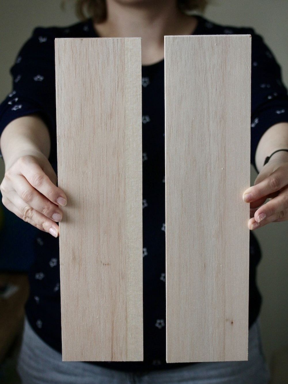 Бальса дощечки 10 х 100 х 400 мм (2 шт)