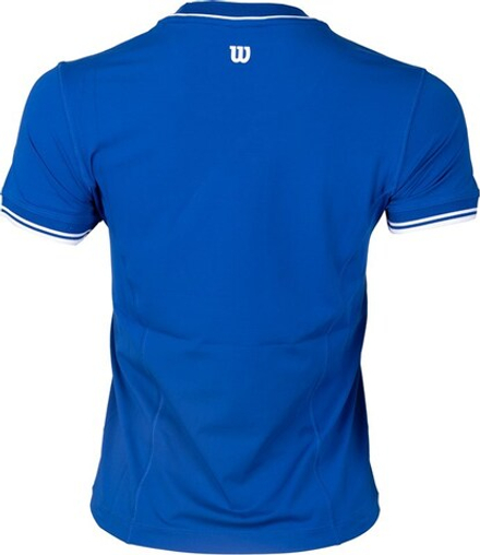 Женская теннисная футболка Wilson Team Seamless T-Shirt - royal blue