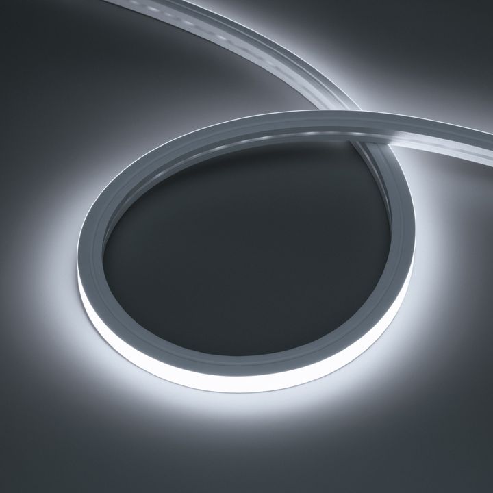 Светодиодная лента герметичная HORIZON-3D-А120-12x12mm 24V White6000 (12 W/m, IP67, 5m, wire x1) Arlight 062284