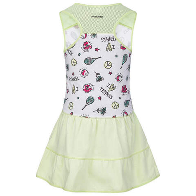 Платье для девочки теннисное Head Tennis Dress - light green