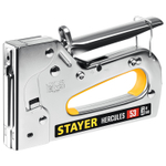 STAYER HERCULES-53, тип 53 (A/10/JT21) 23GA (6 - 14 мм)/13/300, стальной рессорный степлер, Professional (31519)