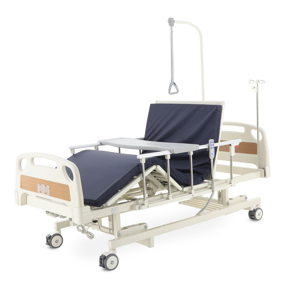 Кровать электрическая Med-Mos DB-6 (ABS) с аккумулятором и удлинением для стационаров и домашнего ухода