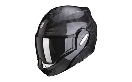 флип-бэк SCORPION EXO-TECH EVO Carbon Glossy Black