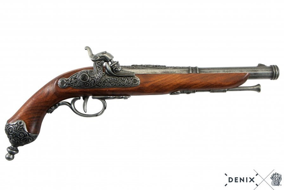 Пистоль итальянский, Брешиа, 1825 г., хром