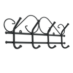 Вешалка  Ажур 4 арт.ВНА 200 Ч (черный)