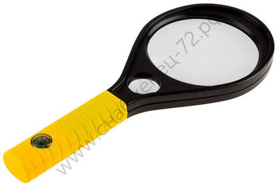 STAYER для чтения, 2х /6х кратное увеличение, d 90 мм, лупа (40530-90)