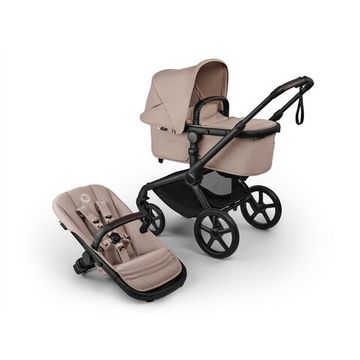 Коляска 2 в 1 Bugaboo Fox 5 Renew complete (Black/Desert Taupe Melange/Desert Taupe Melange)
