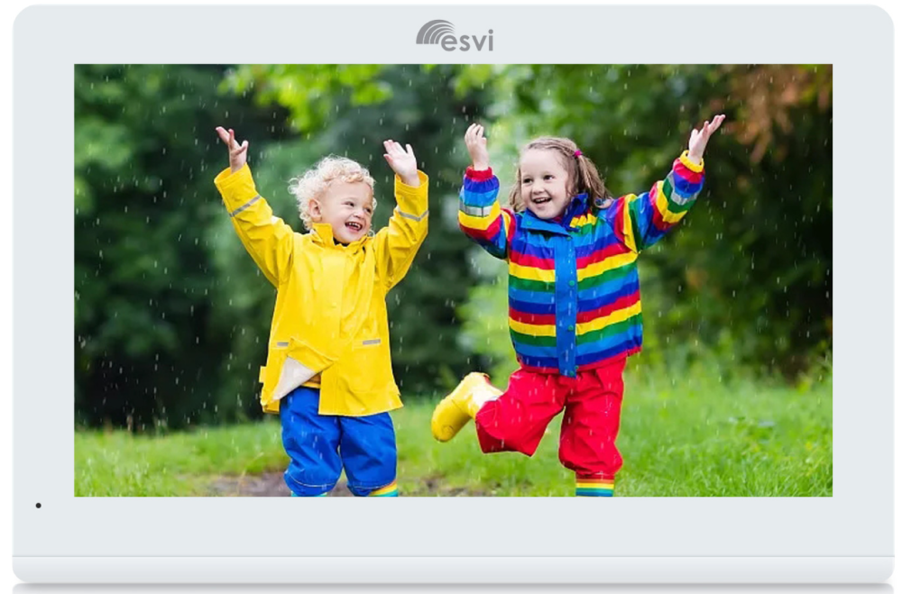 EVJ-73-FHD цветной FHD (1080P), 7 видеодомофон на две вызывные панели, слот microSD