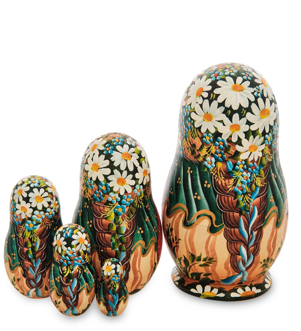 Народные промыслы МР-16/28-B Матрешка 5м «Мария с мальчиком»