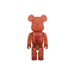 Дизайнерские игрушки BE@RBRICK x Emotionally Unavailable CLEAR RED HEART EU, 1025822-600156888