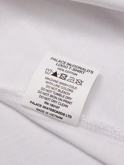 Palace McDonald's Logo White T-Shirt