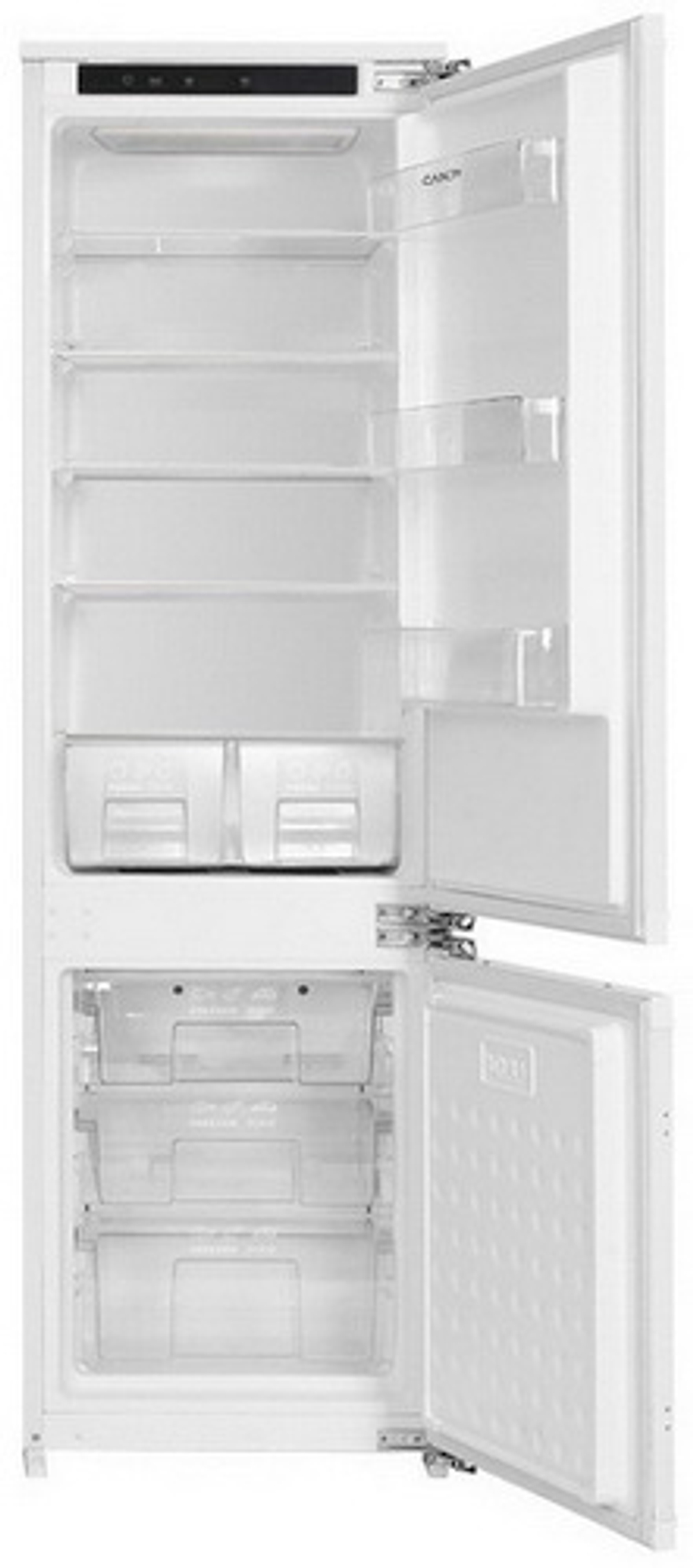 Встраиваемый двухкамерный холодильник Candy CBCS7266AFS