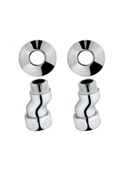 Экцентрик для п/с с накид.гайкой хром. 1/2"ш*1"г (ПАРА) TIM K8-XFM042