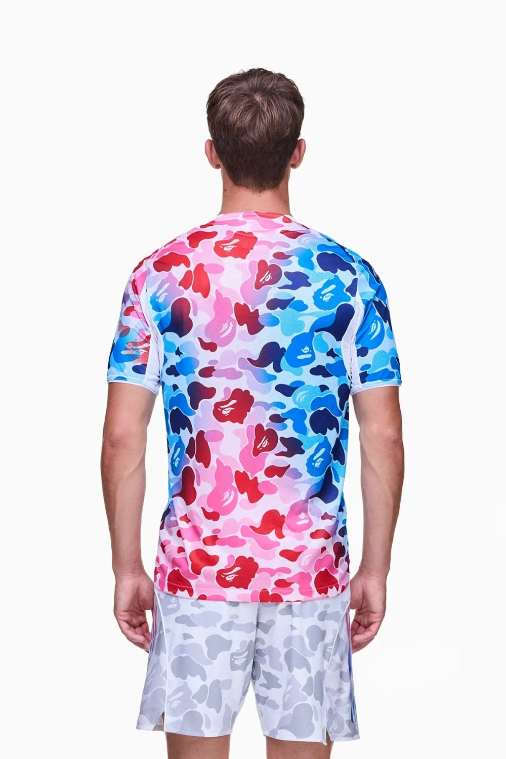 Футболка adidas x BAPE - многоцветный