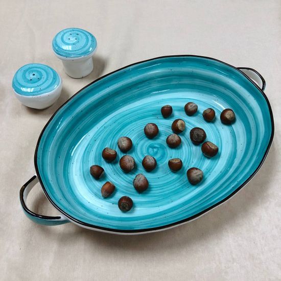 Блюдо с ручками Aqua 2,2 л, 23*30,5 см