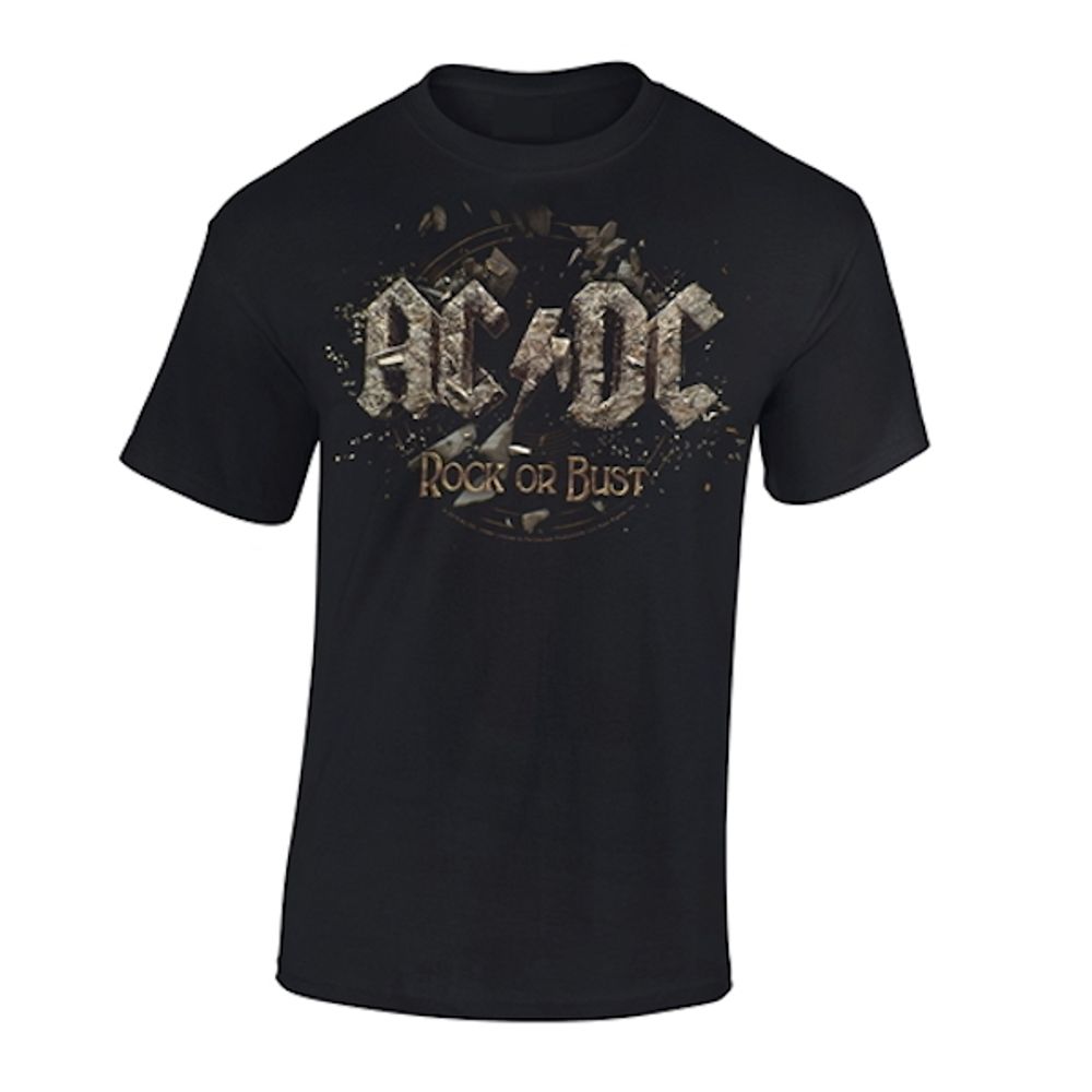 Футболка Мужская AC/DC - Rock Or Bust (Black)