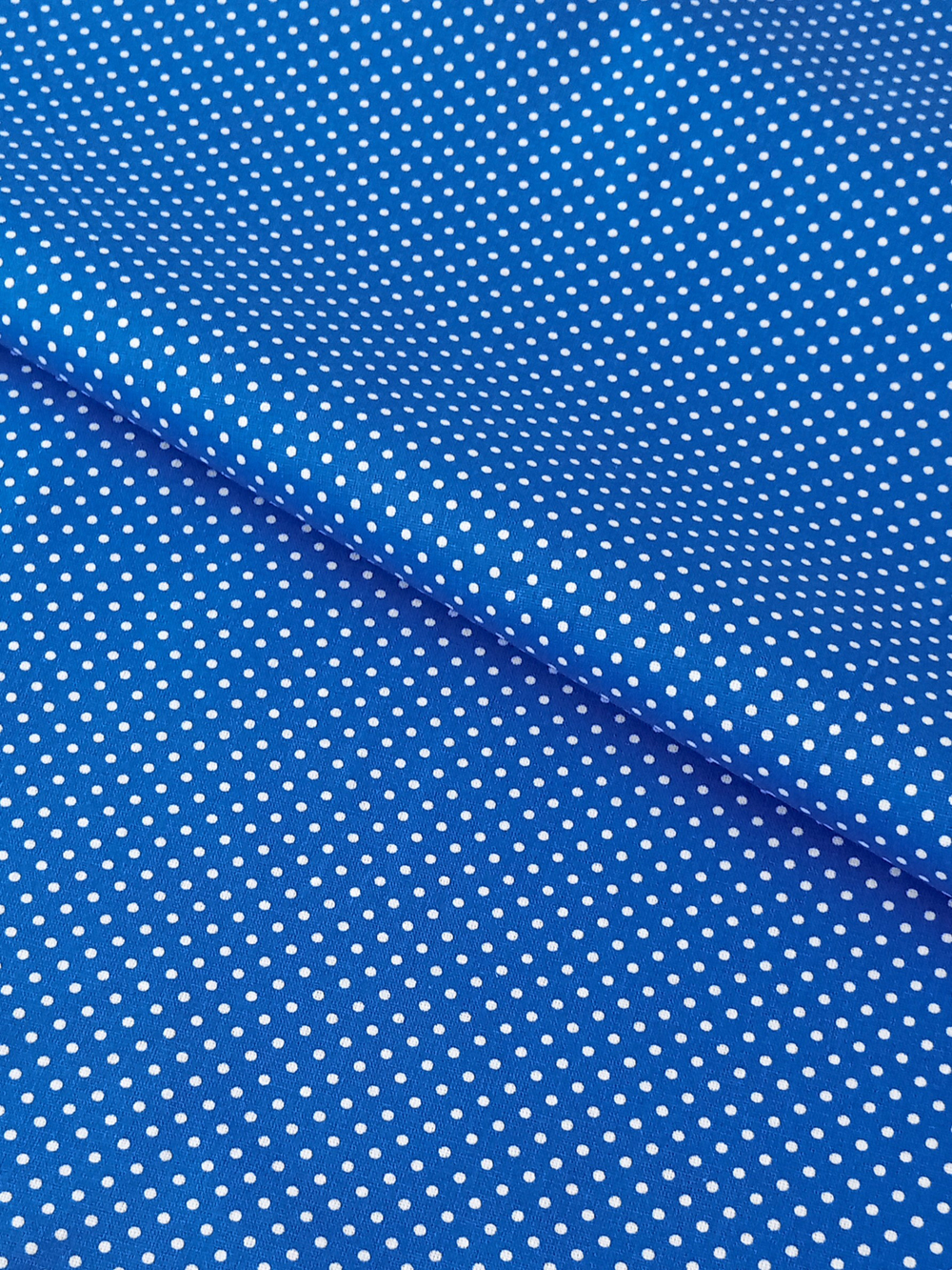 Ткань бязь плательная, рис. "Горох 2 мм", ширина 150 см, арт. 082