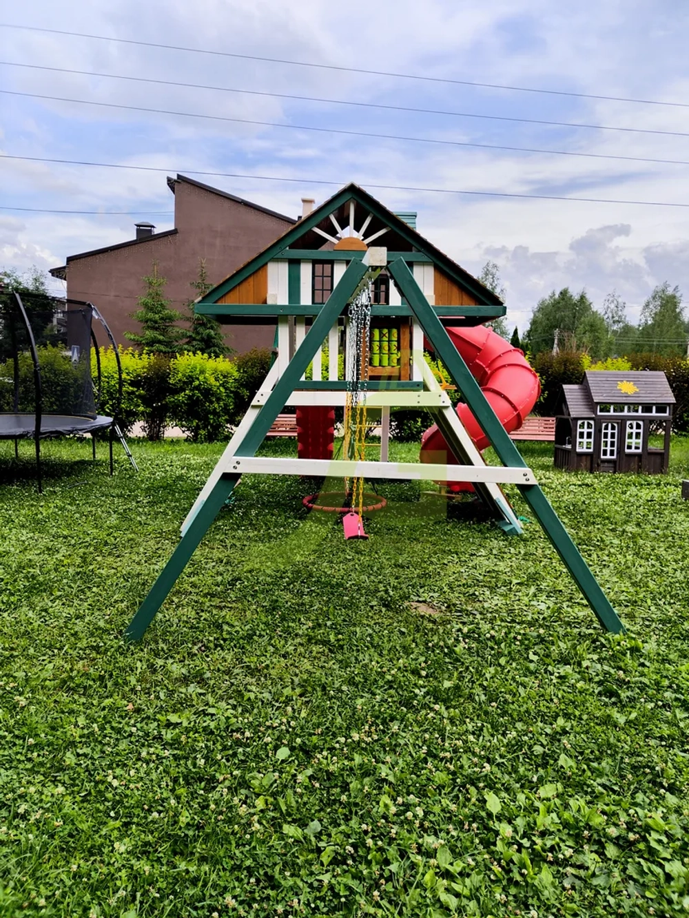 Детская площадка IgraGrad Крепость Фани Deluxe 2 мод.1