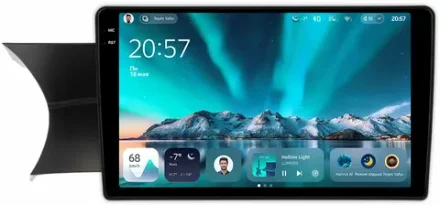 Магнитола для Mercedes-Benz C-класс W204 2011-2014 NTG 4.5/4.7 - Teyes CC4 монитор 9.2" 2K QLED на Android 14, Snapdragon 680, DSP, CarPlay, 4G SIM-слот
