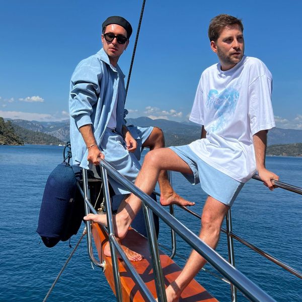 Шорты #4 Длинные Голубые - фото 10