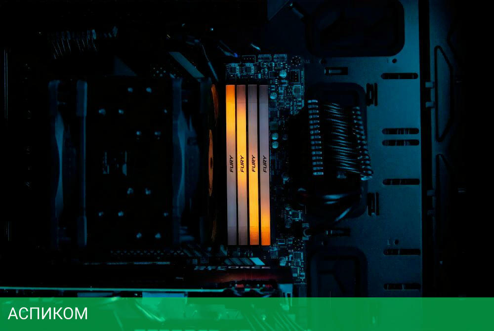 Оперативная память Kingston Fury Renegade DDR4 16GB (KF432C16RB12A/16)