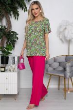 Костюм Шейла (фуксия/зеленый) К10406 LT Collection