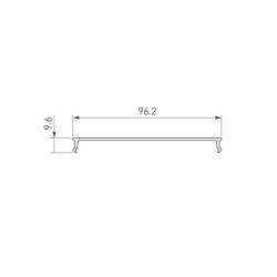 Экран ARH-POWER-W120-2000 OPAL (Arlight, Пластик) 027929