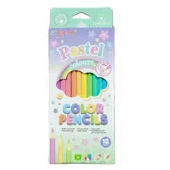 Rəngli karandaş \ Цветные карандаши Pastel colours, Green