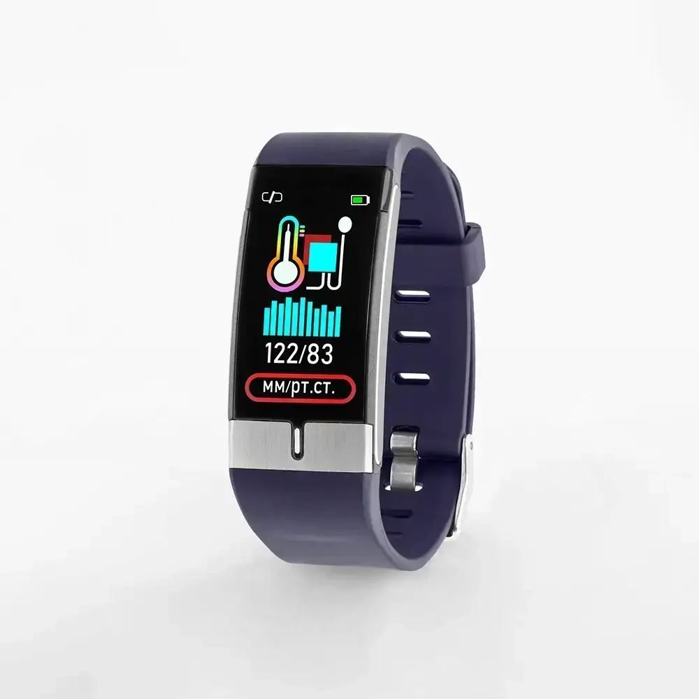 Biomer BT68 браслет здоровья с точным измерением температуры, синий