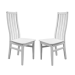 Комплект стульев Луиза (белый воск) 2 шт.