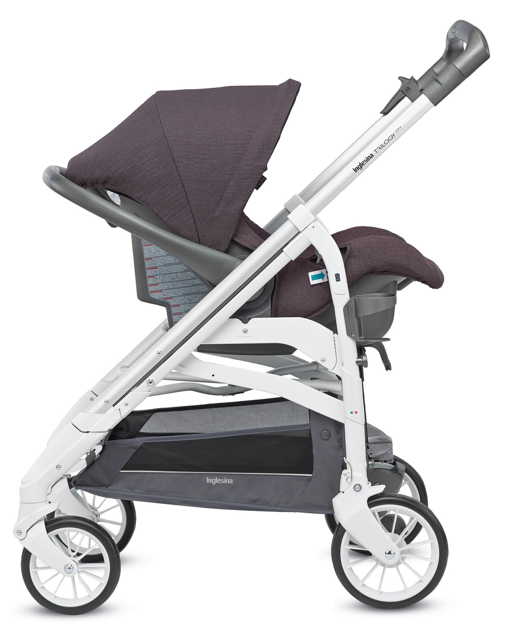 Автокресло Inglesina Huggy Multifix Marron Glacе, фиолетовый