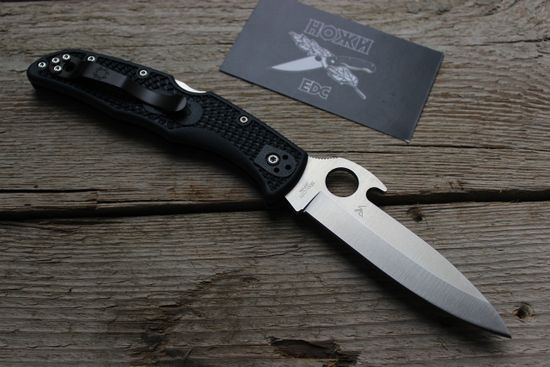 Складной нож Spyderco Endura Wave C10PGYW c клинком из стали VG-10, рукоять FRN