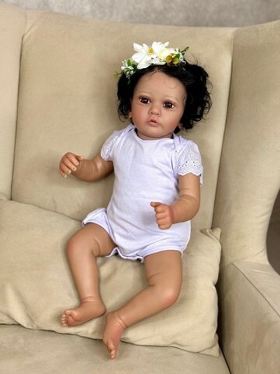 Кукла Реборн мягконабивная 60см (FA-834)