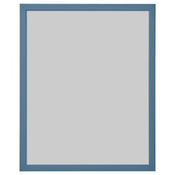 IKEA FISKBO  (ИКЕА ФИСКБО)  -  Рамка, темно-серо-голубая, 40x50 см