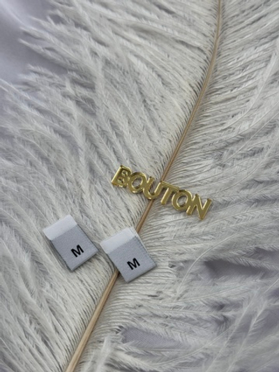 Размерник белый "M" 14 мм